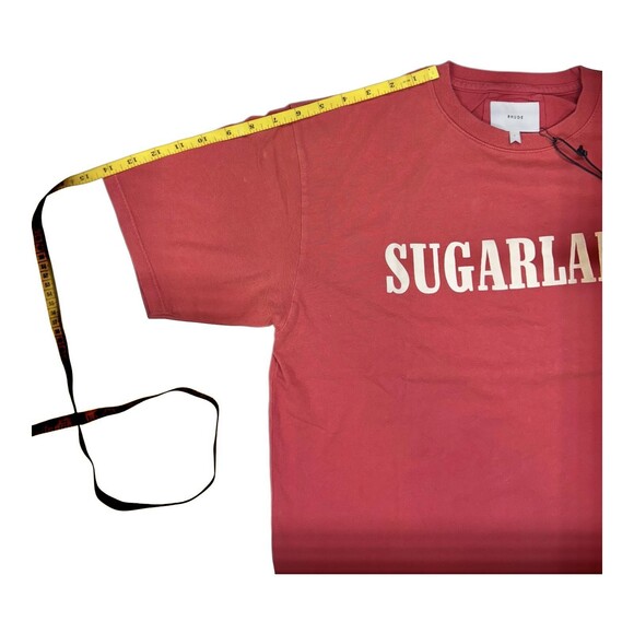 RHUDE Sugarland Red Graphic Tee Mens SIZE SMALL NWT - Picture 4 of 8